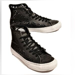Vans Leather Women’s High Top Sneakers